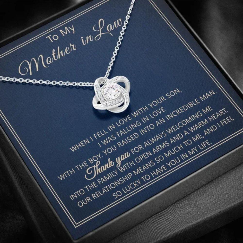 Mother-In-Law Necklace, To My Mother-In-Law Necklace, Best Mother-in-law, Gift For Mother In Law