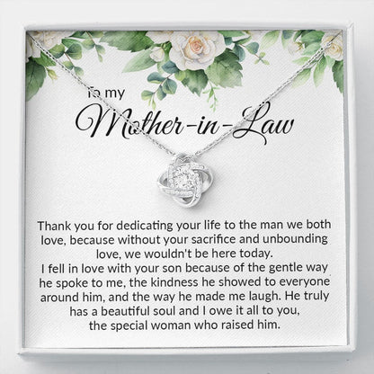 Mother-in-law Necklace, To My Mother-In-Law Necklace Gift For Mother-In-Law Birthday Necklace Mother In Law Present For Mother In Law Best Christmas Necklace