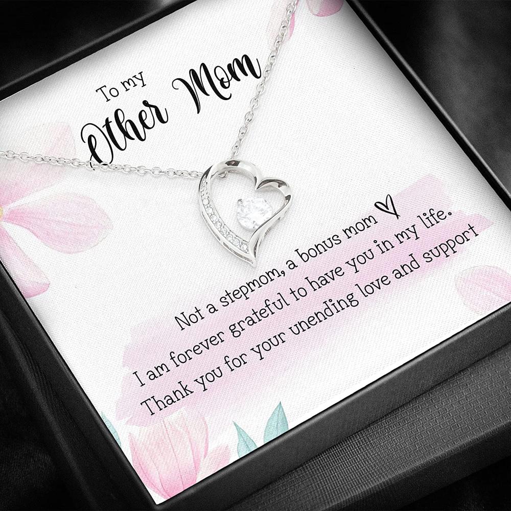 Mom Necklace, Stepmom Necklace, Necklace For Women Girl “ Other Mom Gift For Bonus Mom Necklace “ Thank Mom Gift