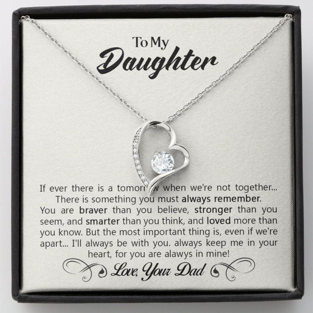 Daughter Necklace, Necklace Gift For Daughter From Dad, Daughter Father Necklace, Daughter Gift From Dad