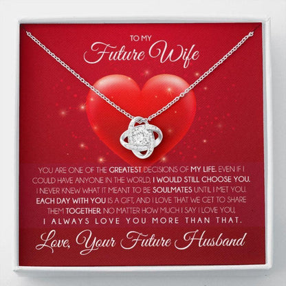 Wife Necklace, Necklace Gift For Future Wife From Husband, Gift For Girlfriend, Bride, Fiance, Wedding