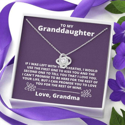 Granddaughter Necklace, Necklace Gift For Granddaughter From Grandma, Gift From Grandmother Grandma