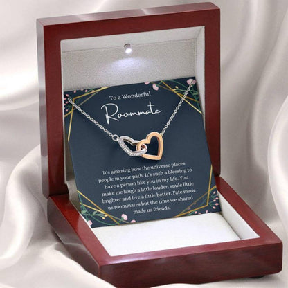 Roommate Necklace Gift, College Roommate, Roommate Necklace, Dorm Mate Gift