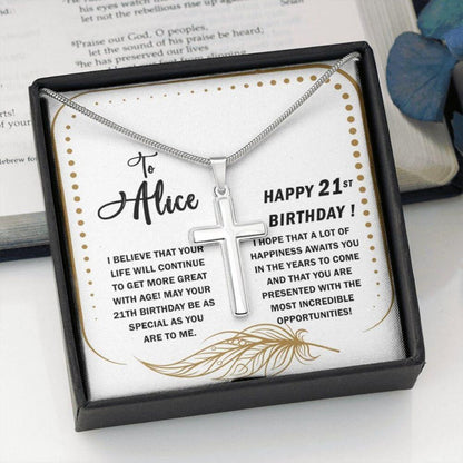 Son Necklace, 21st Birthday Necklace For Him, 21st Birthday Necklace For Man, Birthday Necklace For 21 Years Old, Nephew 21st Birthday, Son 21st Birthday