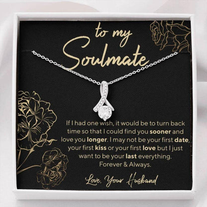 Soulmate Necklace, Gift For Soulmate, Newly Engaged Gift, Engagement Gifts Necklace