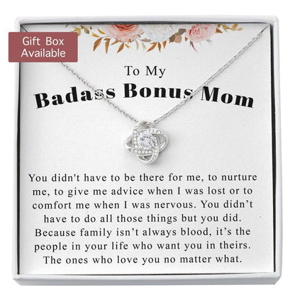 Stepmom Necklace, Bonus Mom Gift, Bonus Mom Necklace, Step Mom Gift, Bonus Mom Mother's Day Necklace Gift