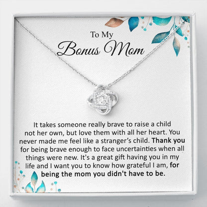 Stepmom Necklace, Bonus Mom Gift, Bonus Mom Necklace, Step Mother Gift From Bride, Step Mom Gift For Christmas, Birthday & Mother's Day From Daughter / Son