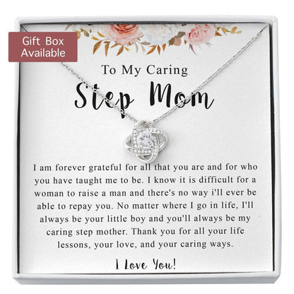 Stepmom Necklace, Step Mom Gift From Son, Gift From Step Son, Step Mom Birthday Necklace Gift, Step Mom Gift Necklace