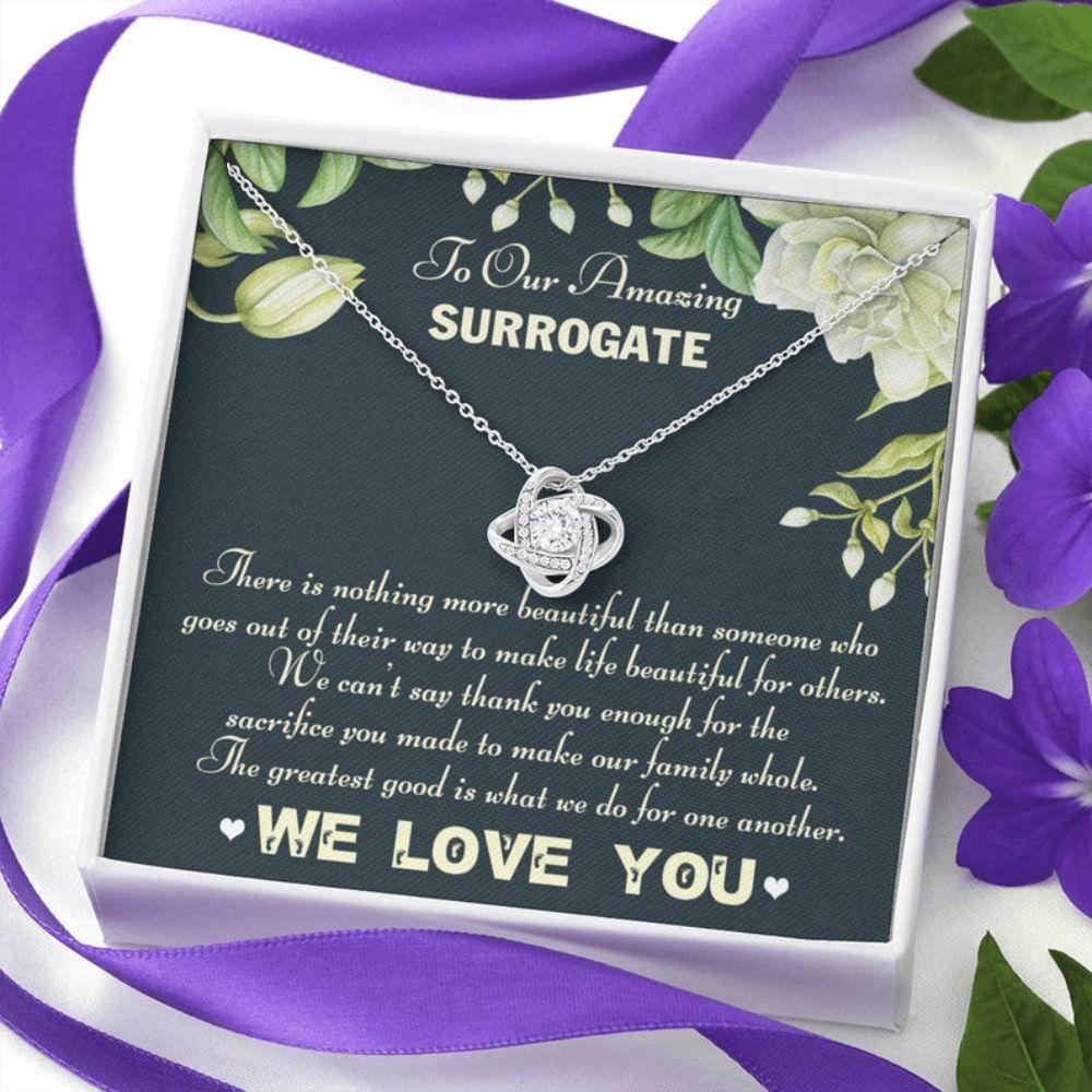 Surrogate Necklace, Gift For Surrogate, Surrogate Thank You Gift, Surrogate Pregnancy Appreciation Gift, Surrogate Transfer Day Gift