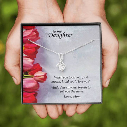 Best Gift To Daughter From Mom - 925 Sterling Silver Pendant