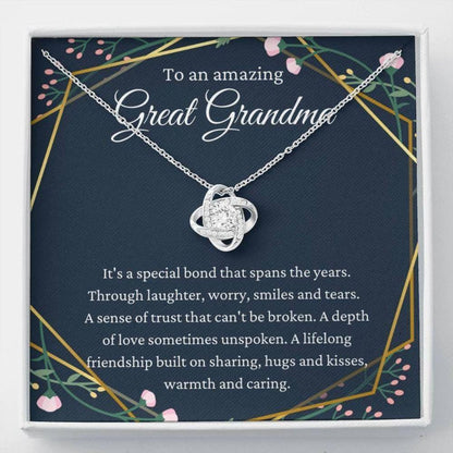 Grandmother Necklace, To An Amazing Great Grandma Necklace, Gift For Grandma To Be, Pregnancy Reveal Gift