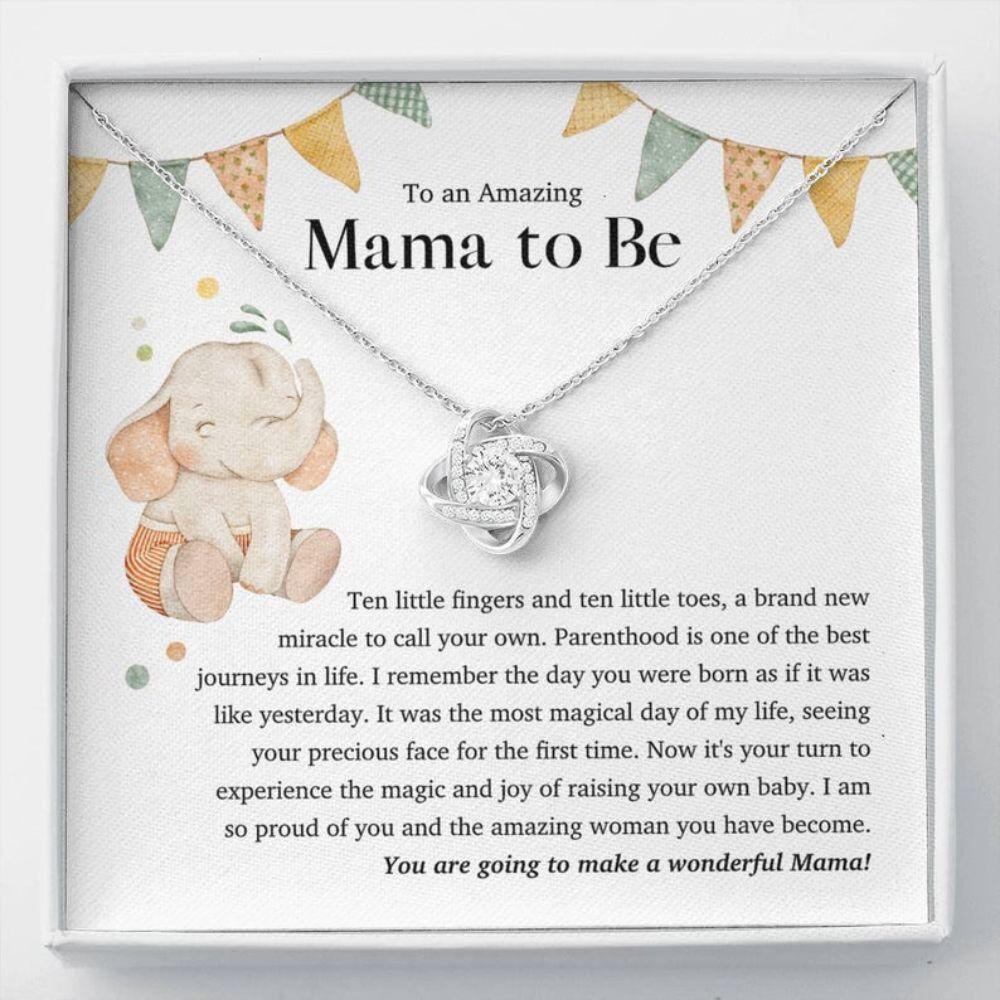 Daughter Necklace, To An Amazing Mama To Be Necklace, Daughter Pregnancy Gift From Mom