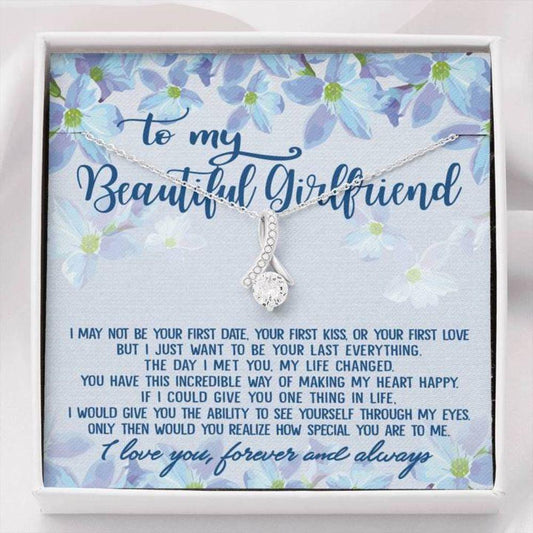 Girlfriend Necklace, To My Beautiful Girlfriend Necklace Gift How Special You Are To Me Rakva