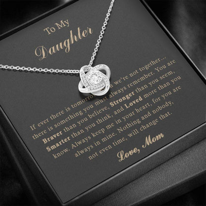 Daughter Necklace, To My Daughter Necklace, Gift For Daughter From Mom, Daughter Necklace