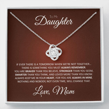 Daughter Necklace, To My Daughter Necklace Gift For Daughter From Mom, Grown Up Daughter