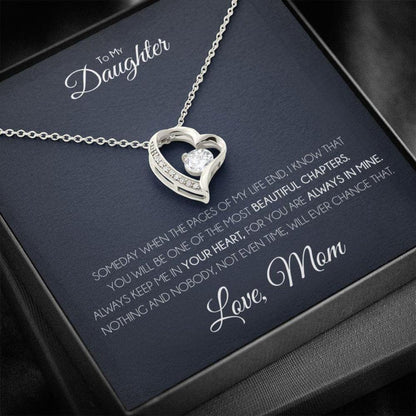 Daughter Necklace, To My Daughter Necklace, Gift For Daughter From Mom, Mother Daughter Necklace