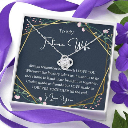 Future Wife Necklace, To My Future Wife Necklace, Forever Together, Birthday Anniversar Gift For Future Wife