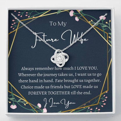 Future Wife Necklace, To My Future Wife Necklace, Forever Together, Birthday Anniversar Gift For Future Wife