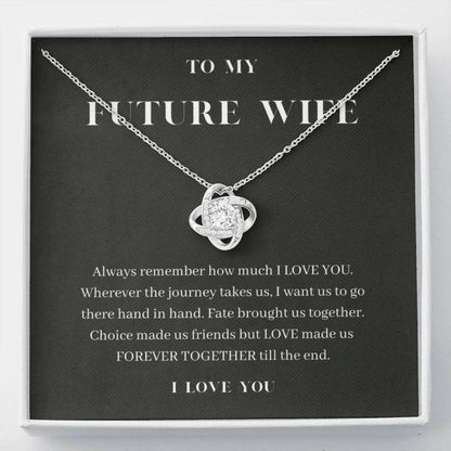 Future Wife Necklace, To My Future Wife Necklace, Forever Together, Sentimental Gift For Bride From Groom