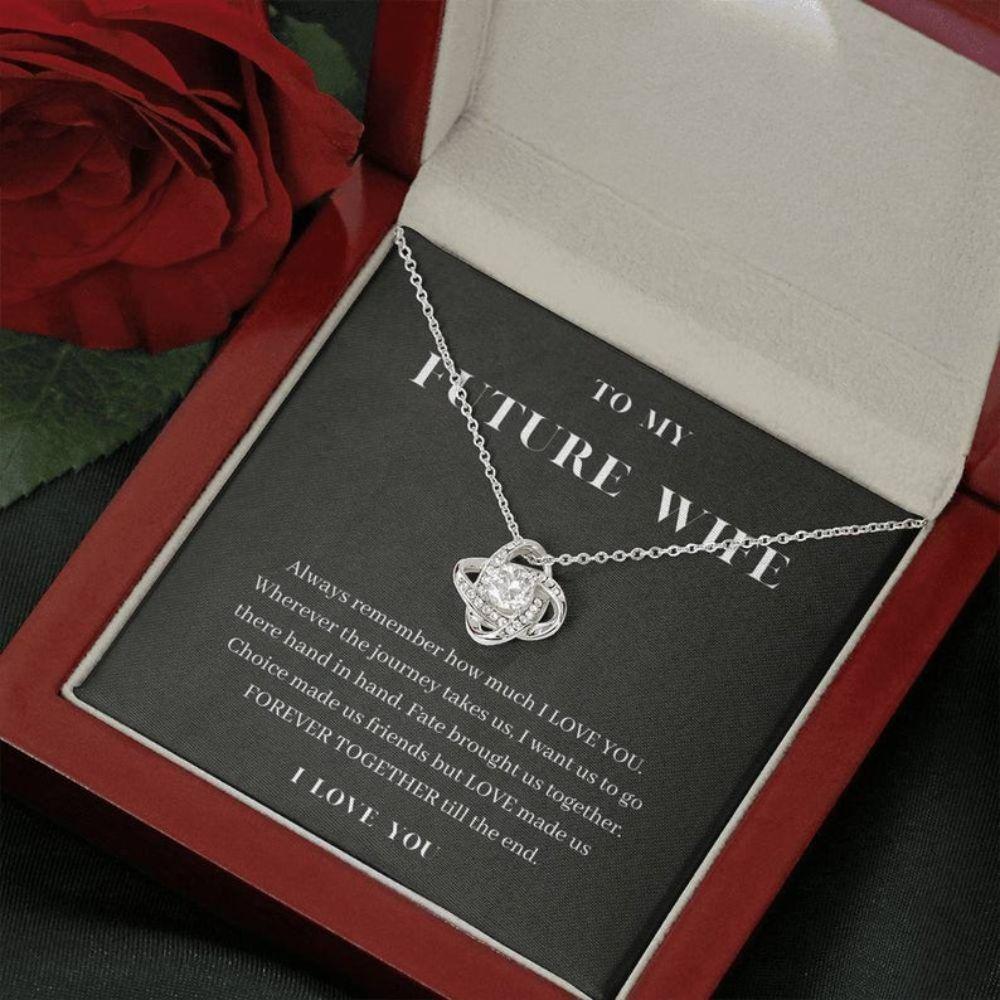 Future Wife Necklace, To My Future Wife Necklace, Forever Together, Sentimental Gift For Bride From Groom