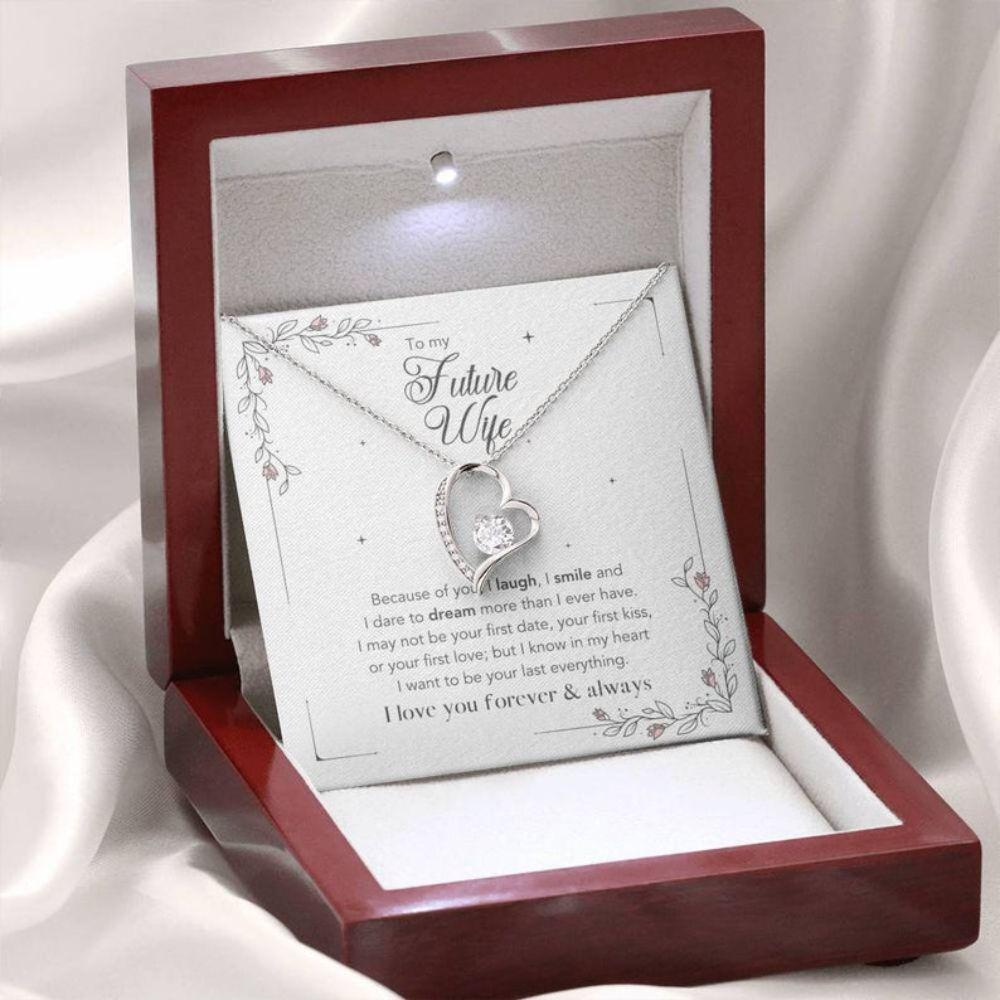 Future Wife Necklace, To My Future Wife Necklace, Gift For Future Wife, Girlfriend, Soulmate, Fiancee