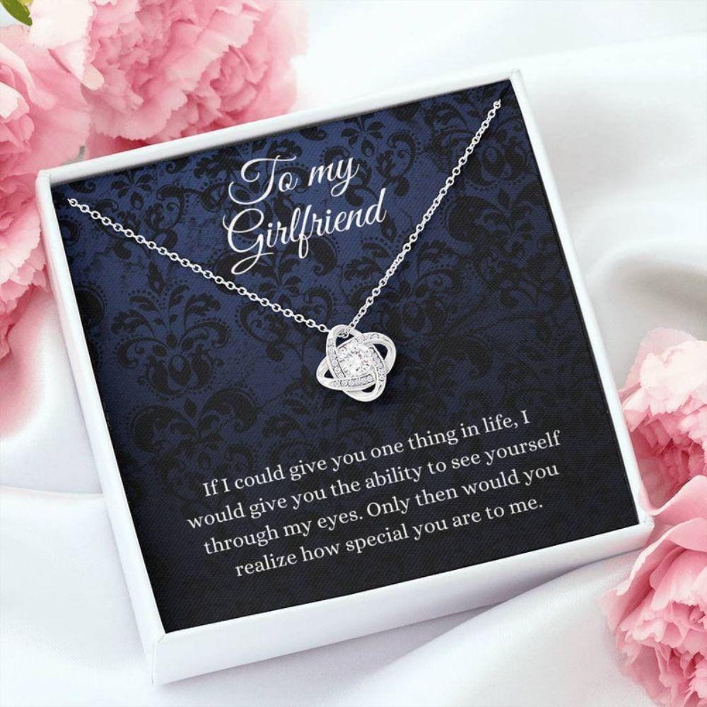 Girlfriend Necklace, To My Girlfriend Necklace, Forever Together, Birthday Gift For Girlfriend, Anniversary Gift