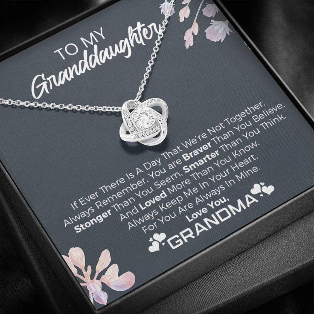 Granddaughter Necklace, To My Granddaughter Œalways Remember” Necklace “ Gift For Granddaughter