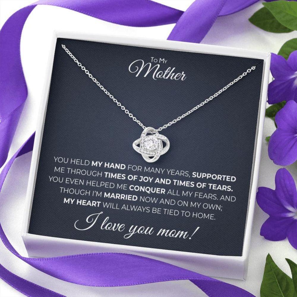 Mom Necklace, Stepmom Necklace, To My Mom Necklace Gift For Mother, Mother’S Day Gift For Mom From Daughter Son