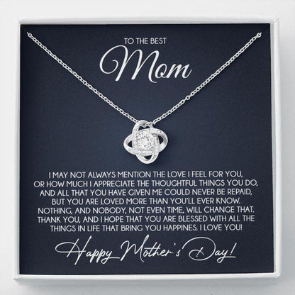 Mom Necklace, Stepmom Necklace, To My Mom Necklace, Mother’S Day Gifts For Mom From Son Daughter