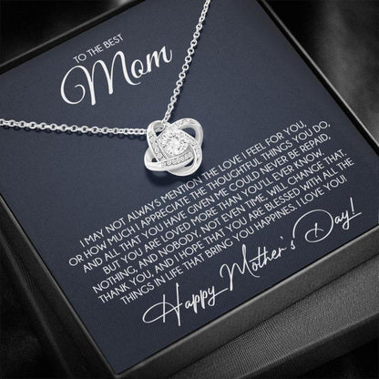 Mom Necklace, Stepmom Necklace, To My Mom Necklace, Mother’S Day Gifts For Mom From Son Daughter