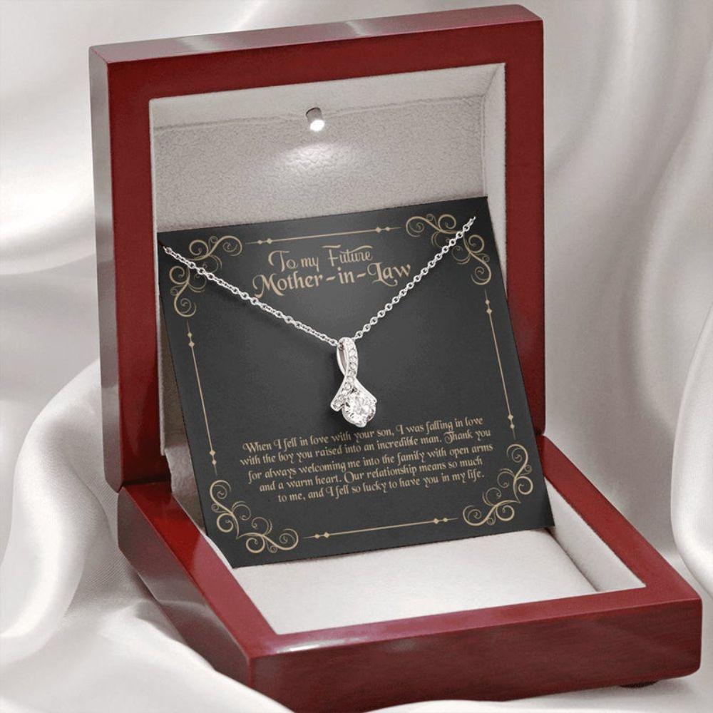 Mother-In-Law Necklace, To My Future Mother-In-Law Necklace, Gift For Mother-In-Law Thank You