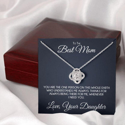 Mom Necklace, Stepmom Necklace, To My Mother Necklace Gift For Mom From Daughter, Mother Daughter Necklace