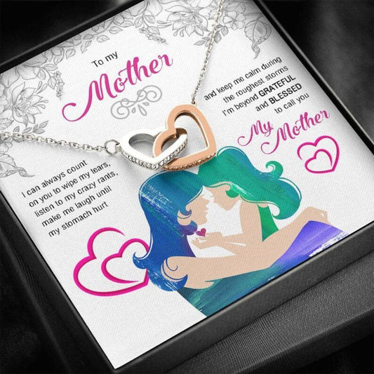 Mom Necklace, To My Mother Necklace, Gift For Mom Mother’S Day Christmas