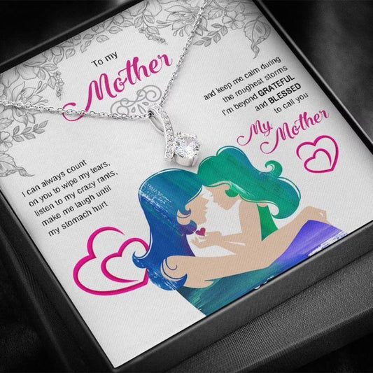 Mom Necklace, To My Mother Necklace, Gift For Mom Mother’S Day Christmas
