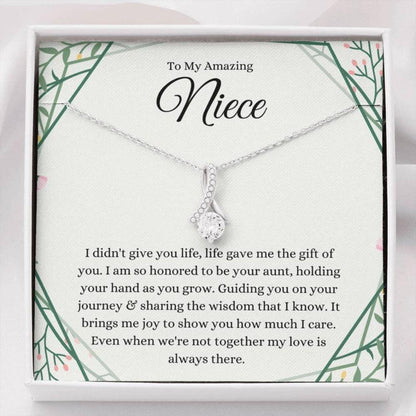 Niece Necklace, To My Niece Necklace Gift From Aunt, Niece Necklace, Niece Christmas Gift