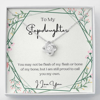 Stepdaughter Necklace, To My Stepdaughter Necklace, Call You My Own, Stepdaughter Birthday Wedding Gift
