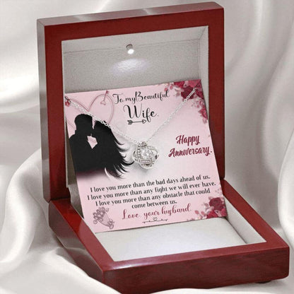 Wife Necklace, To My Wife Necklace Gift, Anniversary Gift For Wife From Husband