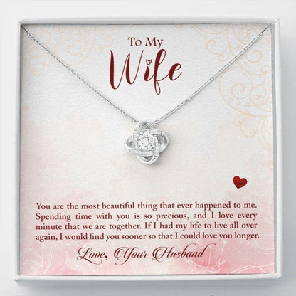Wife Necklace, To My Wife Necklace, Gift For Wife From Husband