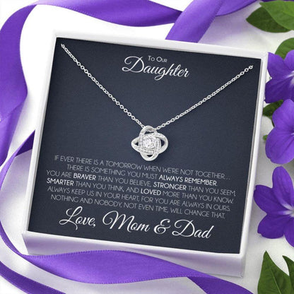 Daughter Necklace, To Our Daughter Necklace Gift For Daughter From Mom & Dad, Grown Up Daughter