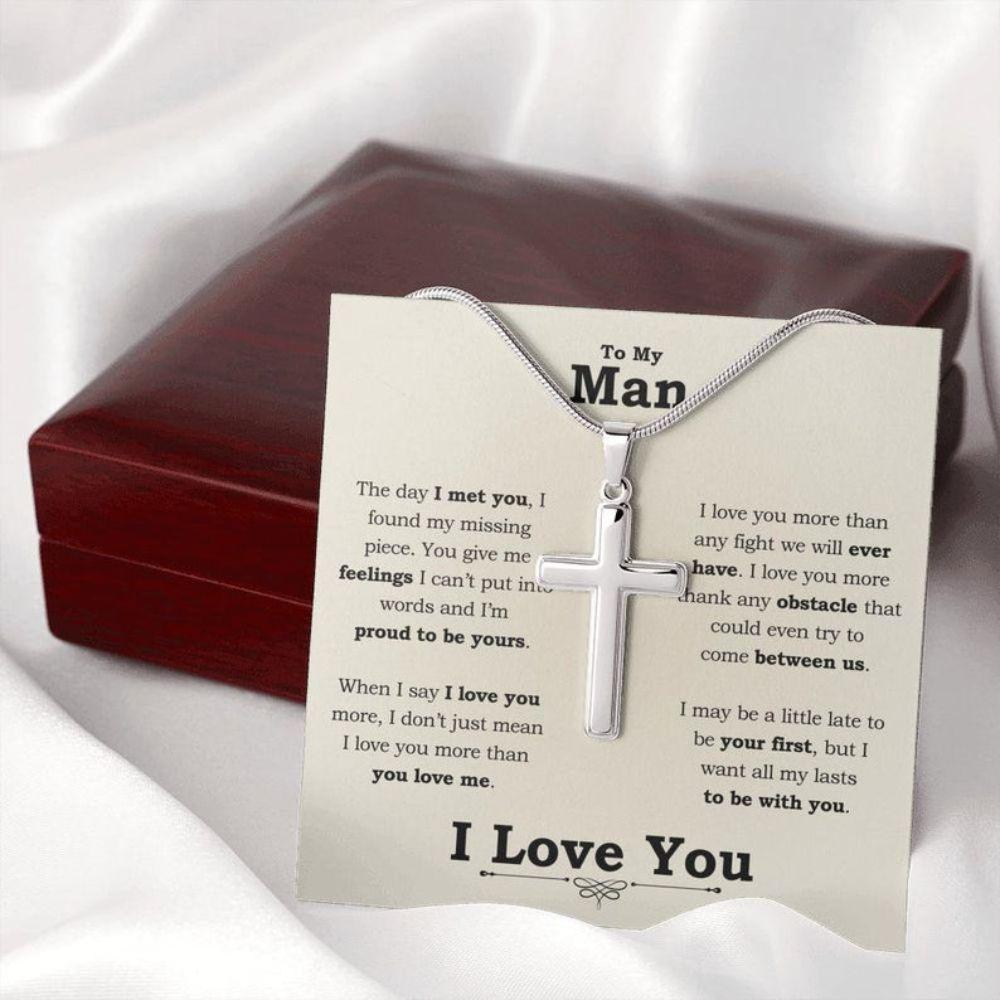 Girlfriend Necklace, Future Wife Necklace, Wife Necklace, Valentines Necklace Gift For Him, Thoughtful Gifts For Boyfriend, Boyfriend Anniversary