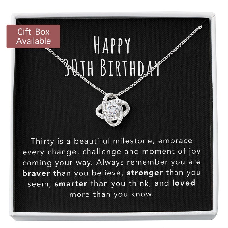 Wife Necklace, 30th Birthday Necklace Gift For Women, 30th Birthday Necklace Gift For Her, 30th Birthday Jewelry, 30 Year Old Gift