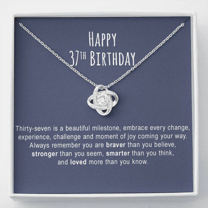 Wife Necklace, 37th Birthday Necklace Gift For Her, 37th Birthday Necklace Gift For Women, 37th Birthday Jewelry
