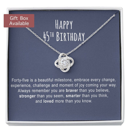 Wife Necklace, 45th Birthday Necklace Gift For Women, 45 Birthday For Women, 45th Birthday Necklace Gift For Her