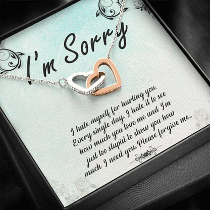 Wife Necklace, Girlfriend Necklace, Apology Gift For Her, Forgiveness Gift, Sorry Gift For Wife, Girlfriend, Unique Apology Necklace