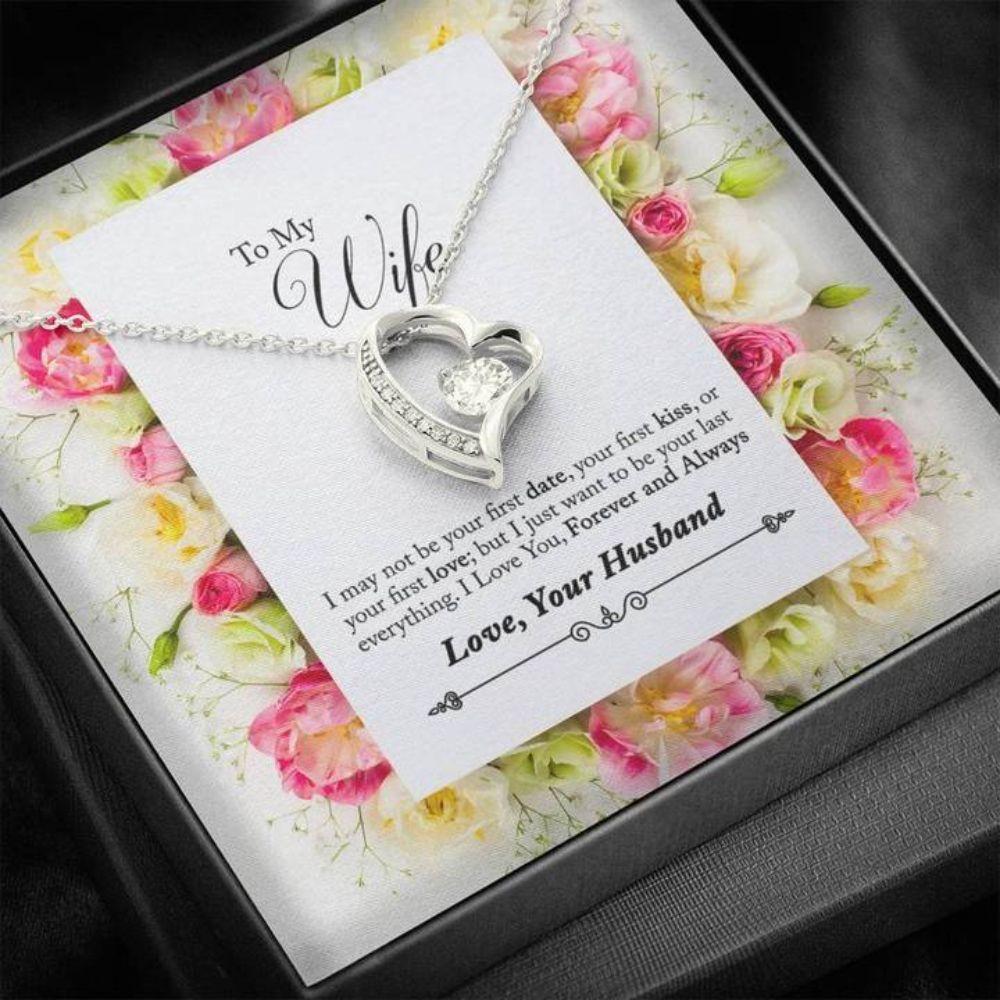 Wife Necklace “ Necklace For Wife “ To Wife Last Everything