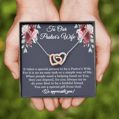 Wife Necklace, Pastor’S Wife Appreciation Necklace, Christian Pastor’S Wife Gift, Priest Wife Gift, Christmas