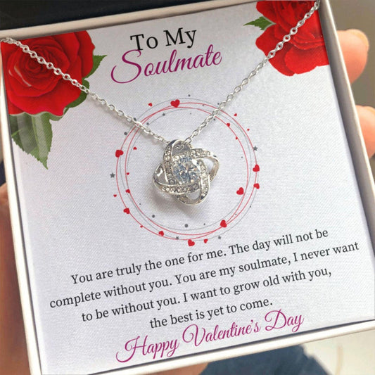 Wife Necklace, To My Soulmate Necklace Gift, Gifts For Her, Gifts For Wife, Necklace For Wife,Valentines Day Gift