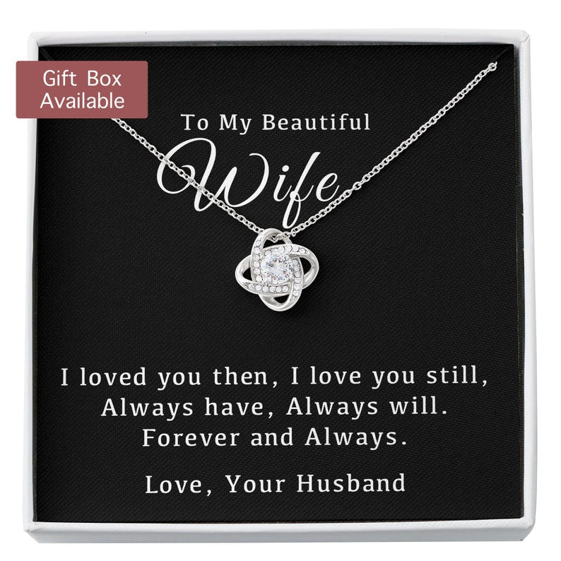 Wife Necklace, To My Wife Necklace, Wife Gift, Wife Birthday Necklace Gift, Wife Gift From Husband, Wife Anniversary Necklace Gift Necklace