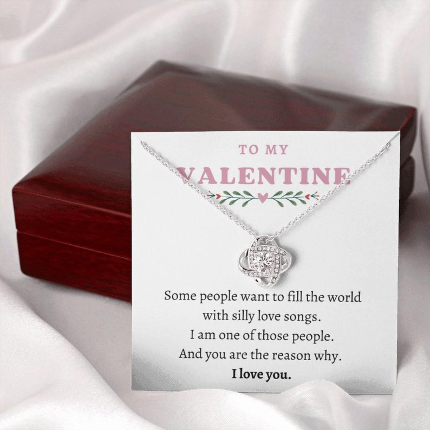 Wife Necklace, Valentine’S Day Necklace Gift To Wife From Husband
