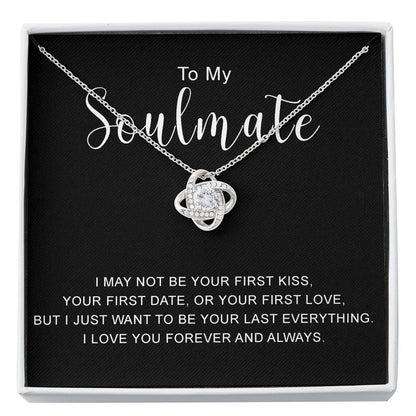 Wife Necklace, Wife Gifts, Soulmate Necklace, Soulmate Gifts, Wife Anniversary Necklace Gift, Gift For Wife